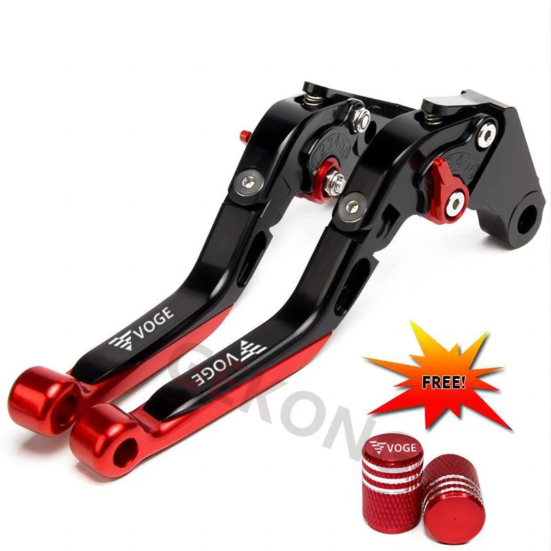 For Loncin VOGE 500R/500AC/500DS/500DSX 2020-Present Clutch Lever Brake Lever Set Folding Handle Levers Motor Accessories Parts