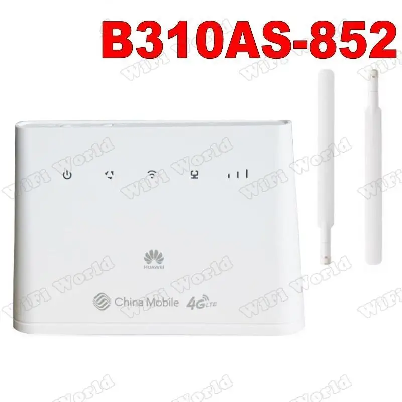 To Unlocked B310AS-852 4G CPE Router Plus Antenna Sim Card Modem