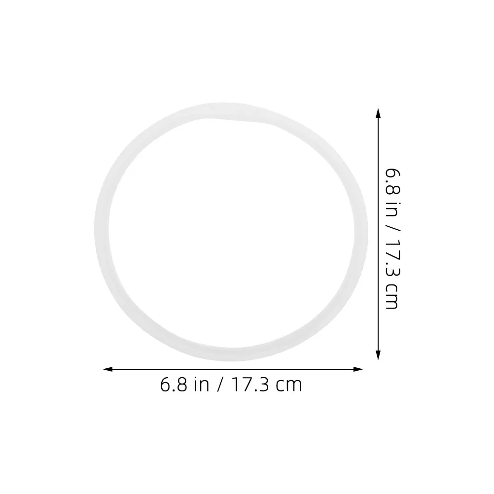 15.5cm Silicone Meat Grinder Sealing Ring Replacement Leakproof Gasket for Home Mincing Machine Flexible Easy Install Vibration