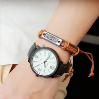 Fashion Analog Quartz Wristwatches for Men YAZOLE Brand Men's Sports Luminous Pointer Watch Casual Leather Male Clock Gift