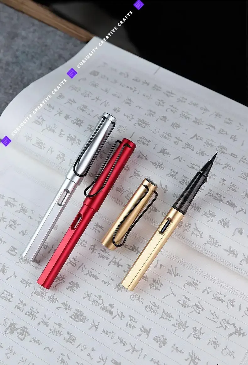 Luxury Fountain Brush Pen Ink Art Calligraphy Brushes Soft Student Painting Writing Professioanl  Artist Gift Fountain Pen Asian