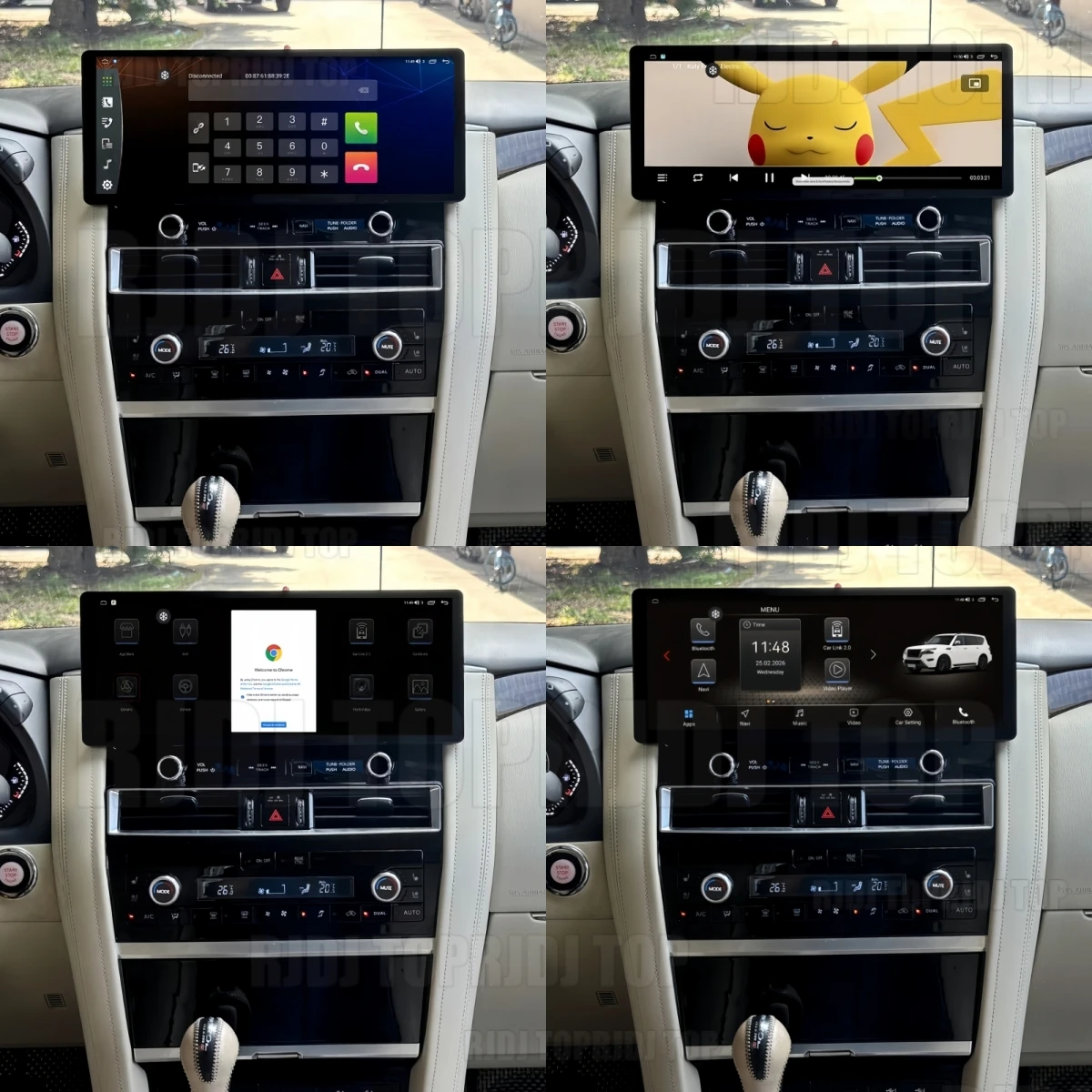15.9'' Car Radio For Nissan Patrol 2012-2025 HD Touch Screen Wireless CarPlay Android Auto GPS Navigatio Bluetooth Plug and Play
