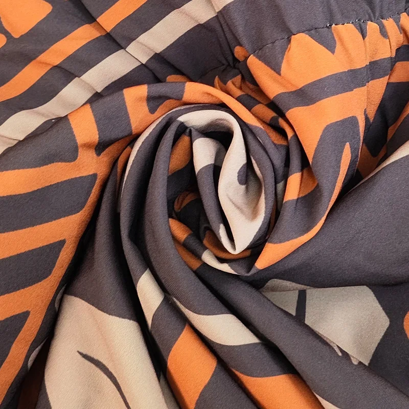 2025New فستان بوهو مطبوع للنساء كم طويل فضفاض فستان ماكسي غير رسمي فستان شاطئ فستان حفلة عطلة