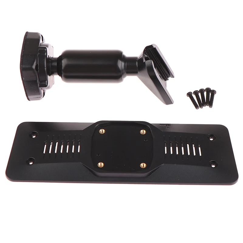 1Set Rear View Mirror Back Plate Panel + Mirror Dash Cam Mount Bracket Arm For Car DVR Instead Of Strap