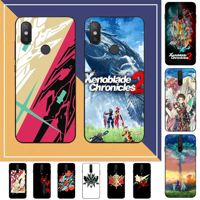 FHNBLJ Xenoblade Chronicles 2 Game Phone Case for Redmi Note 8 7 9 4 6 pro max T X 5A 3 10 lite pro