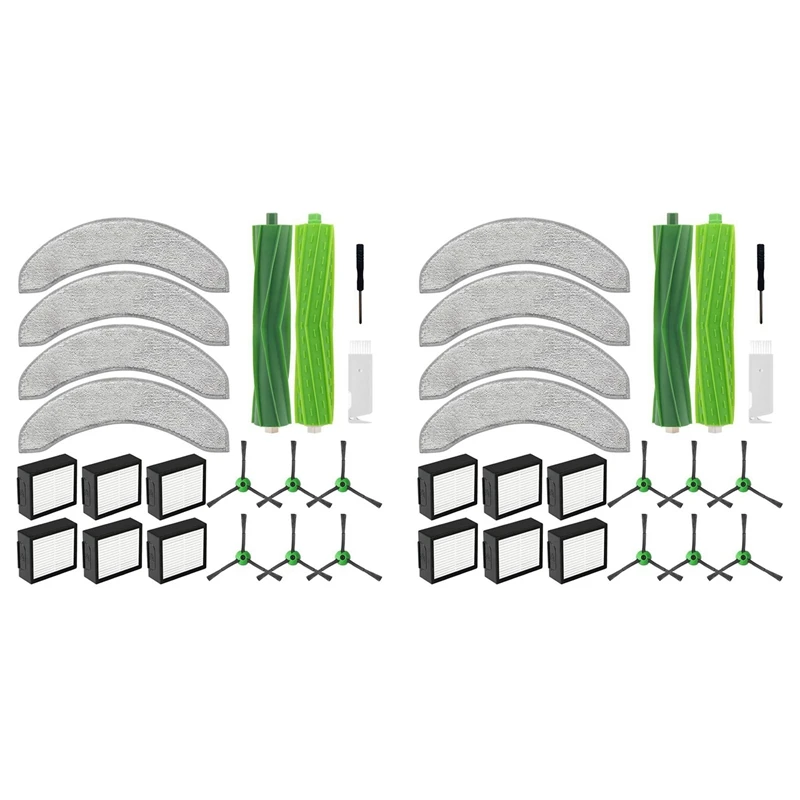 

A98G-2 Set Replacement Parts For Irobot Roomba Combo J7+J9+ Main Side Brush Hepa Filter Mop Cloth Accessories