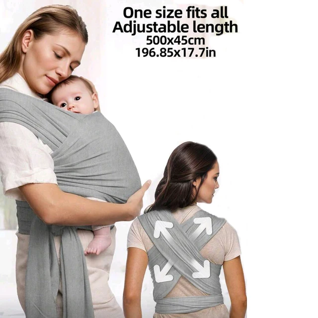 Baby Carrier Wrap – Multifunctional Front Carrying & Breastfeeding Sling