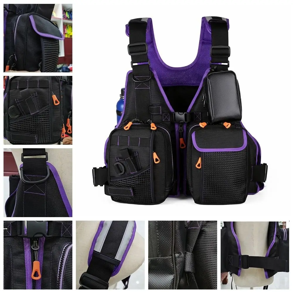 

Survival Whistle Adults Life Jacket Lifesaving Emergency Aid Safety Jacket Orange Large Buoyancy Fishing Vest Swimming