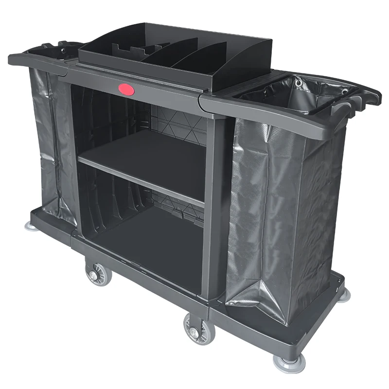 

Многофункциональная тележка для уборки, тележка для обслуживания номеров, тележка для гигиены в отеле, тележка для уборки помещений