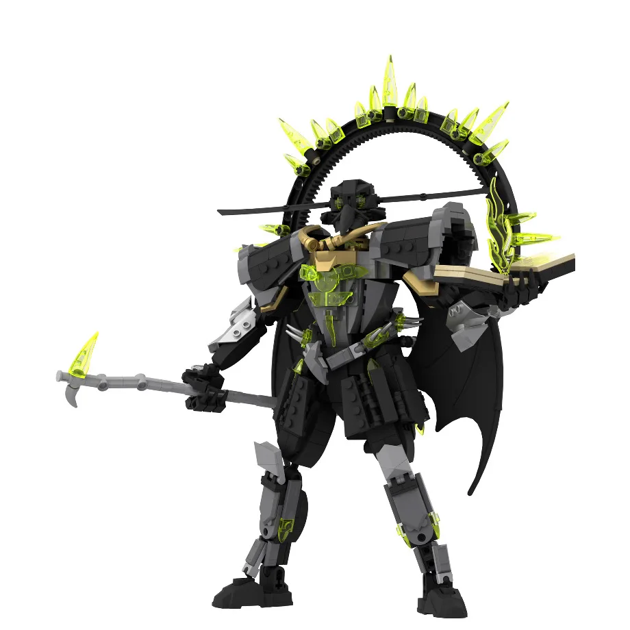 673pcs Plague Dominator Building Block Model Network Animation Game Invasion Troop Characters AssembleBricksToyforToiletFansGift