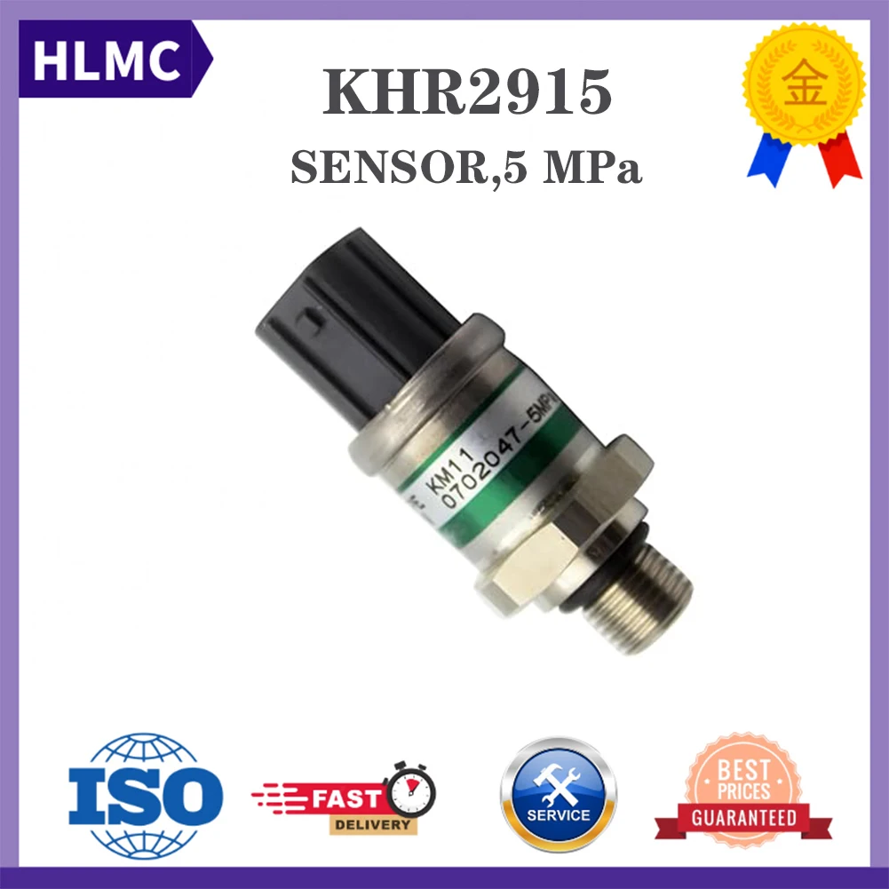 KHR2915 Oil Pressure 5Mpa For Sumitomo SH200A3 SH200-3 Pressure Sensor Accessories KM11 Excavator CX130 CX160 CX210