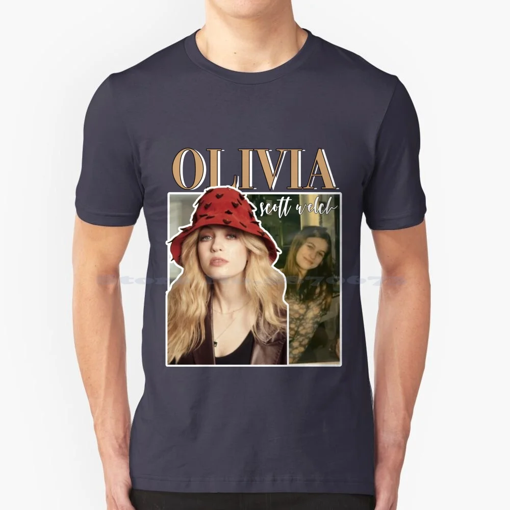 Olivia Welch T Shirt 100% Cotton Tee Cute Pinterest Instagram Pack Aesthetic Free Cheap Teenage Lightening Bolt Vibes Theme