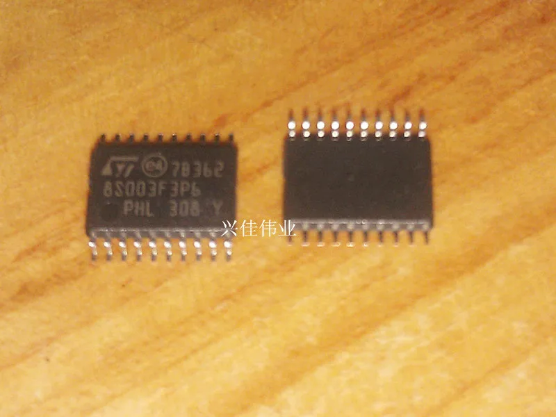 10個stm8s003f3p6値線、16 mhz stm8s 8ビットmcu stm8s003f3p6tr stm8s003f3f3p6 stm85003f3p6 8s003f3p6