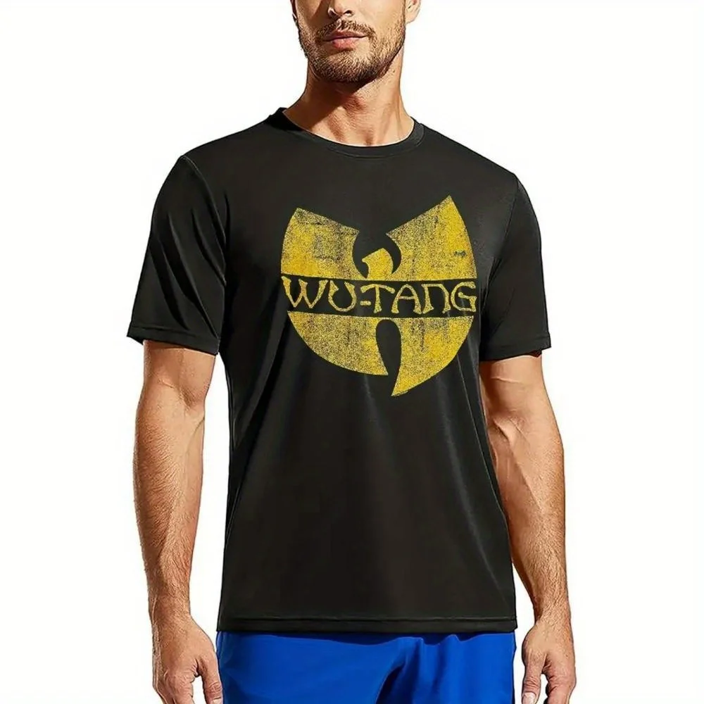 CLOOCL Wu Yue Семейные хлопковые футболки с принтом логотипа, мужские летние повседневные футболки с короткими рукавами