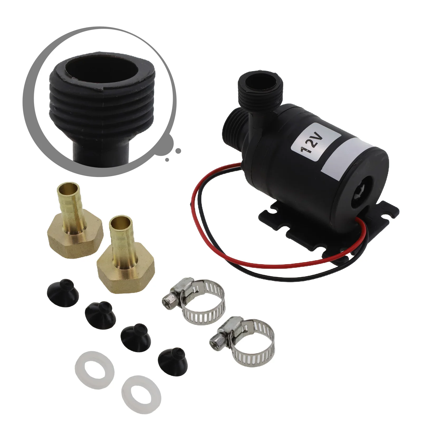 800L/H DC12V Brushless Submersible Water Pump for Efficient Water Circulation in Fish Tanks Fountains and Ponds