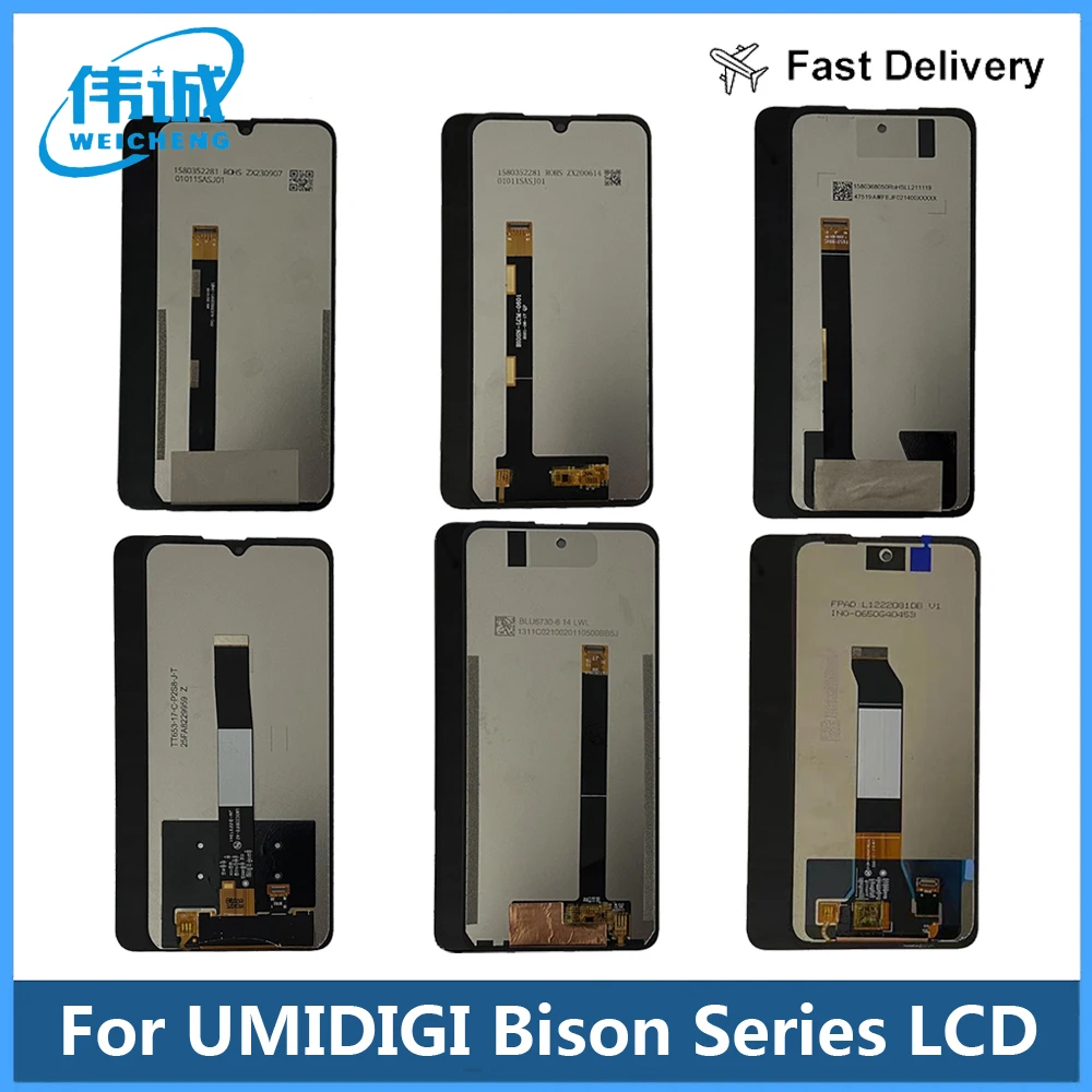 

For Umidigi Bison GT GT2 Pro LCD Display For Umidigi Bison 2021 X10 X10 Pro Full Display Touch Screen Digitizer Assembly