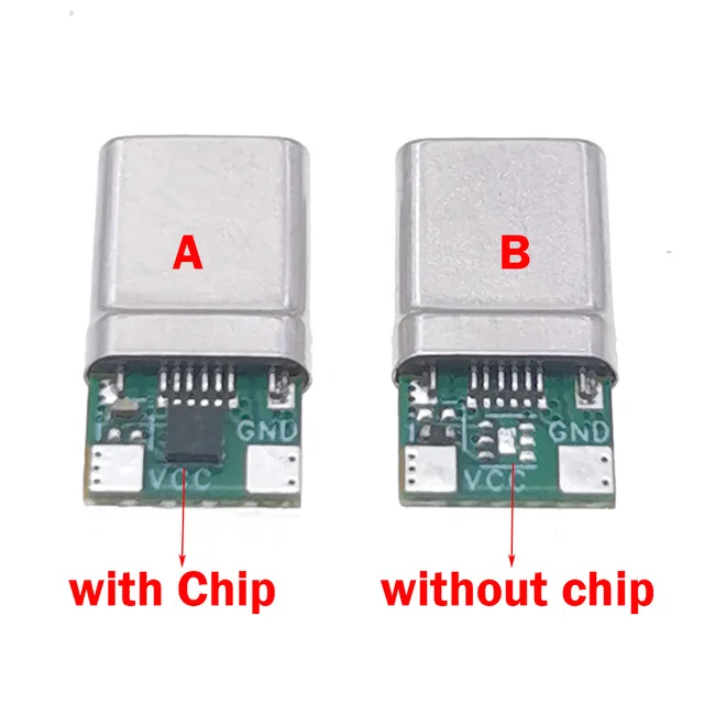 1 para typu C PD 100W z chipem rodzaj USB c męskie złącza Jack 12-pinowe zaciski elektryczne do spawania DIY dane kabel akcesorium naprawy
