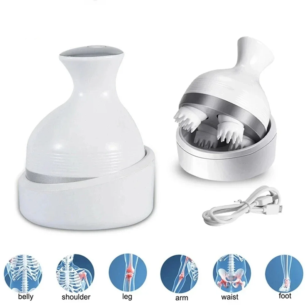 

Electric Head Massager 3D Wireless Scalp Massager Body Massage Health Care Shoulder Neck Deep Tissue Kneading Massage