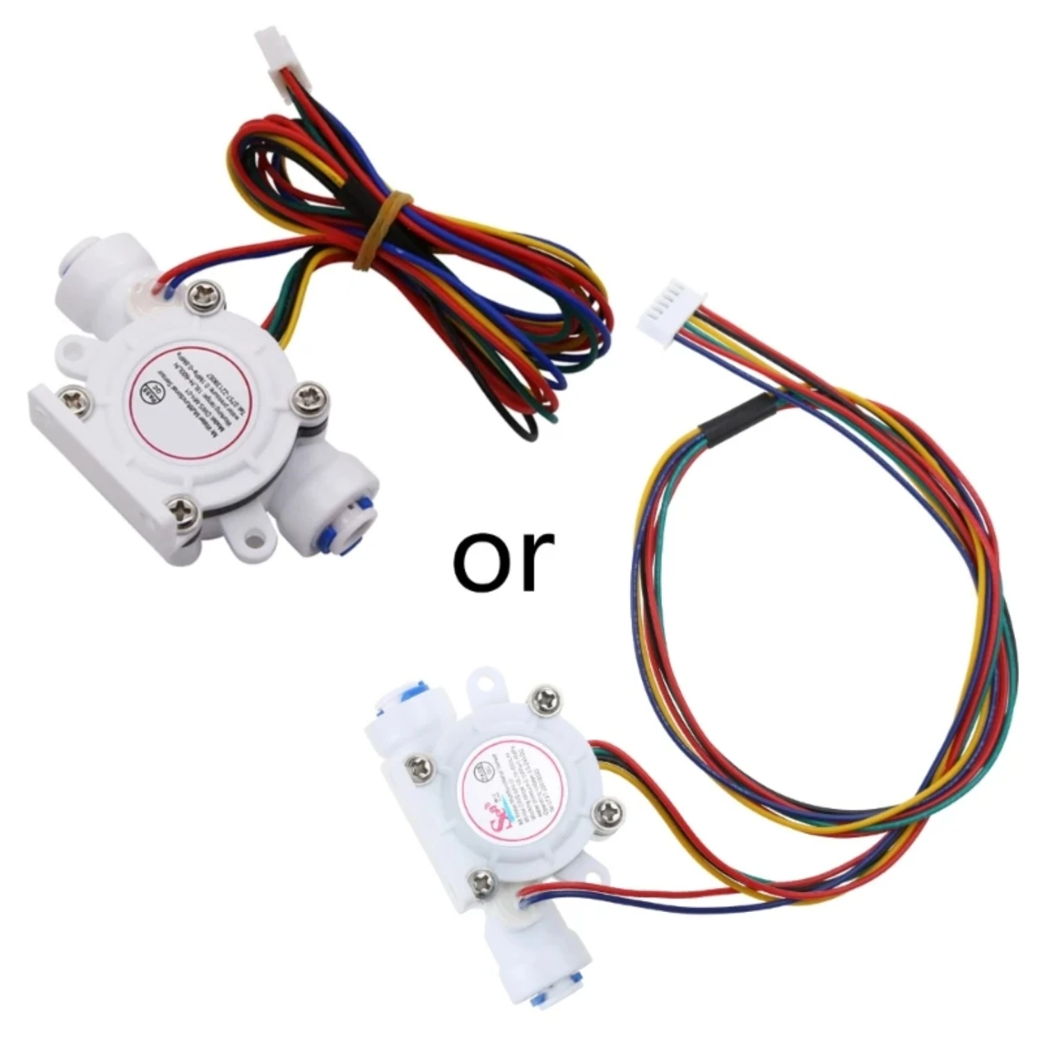 2 Points TDS Temperature Flow Sensor DC5-24V  Flowmeter Water Flow Sensor Switch Control Flowmeter Fluid Counter M4YD