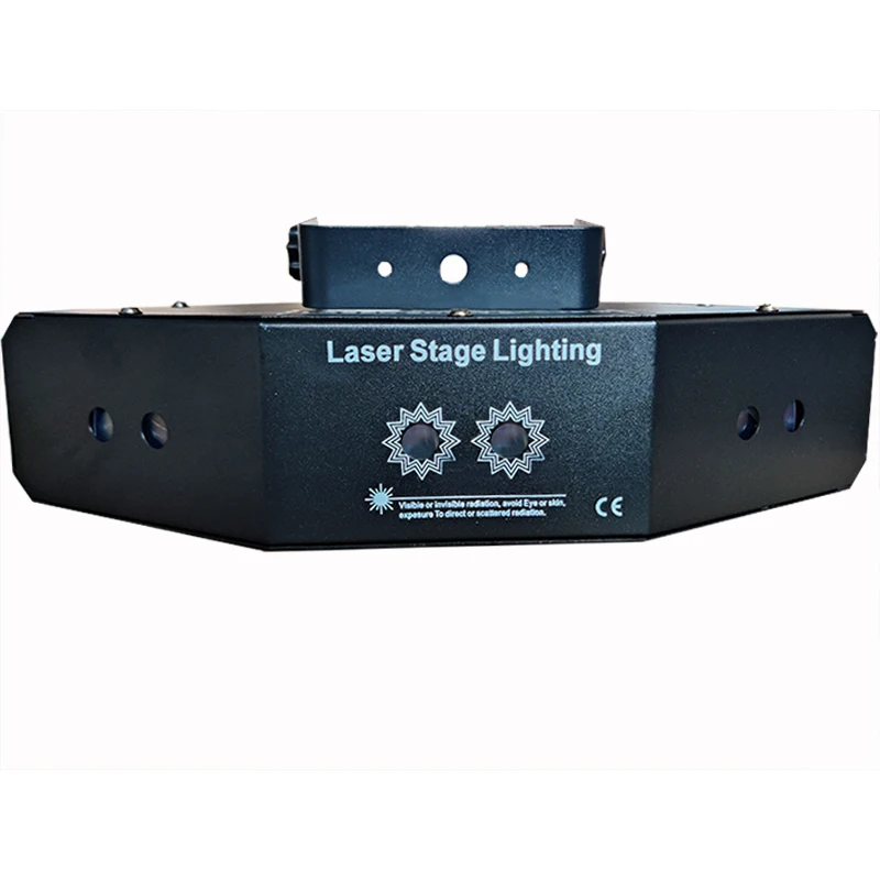 Lumière Laser professionnelle RGB DMX à 6 yeux, pour fête de famille, salles de danse Disco, Bars, spectacle, café, discothèque, mariage