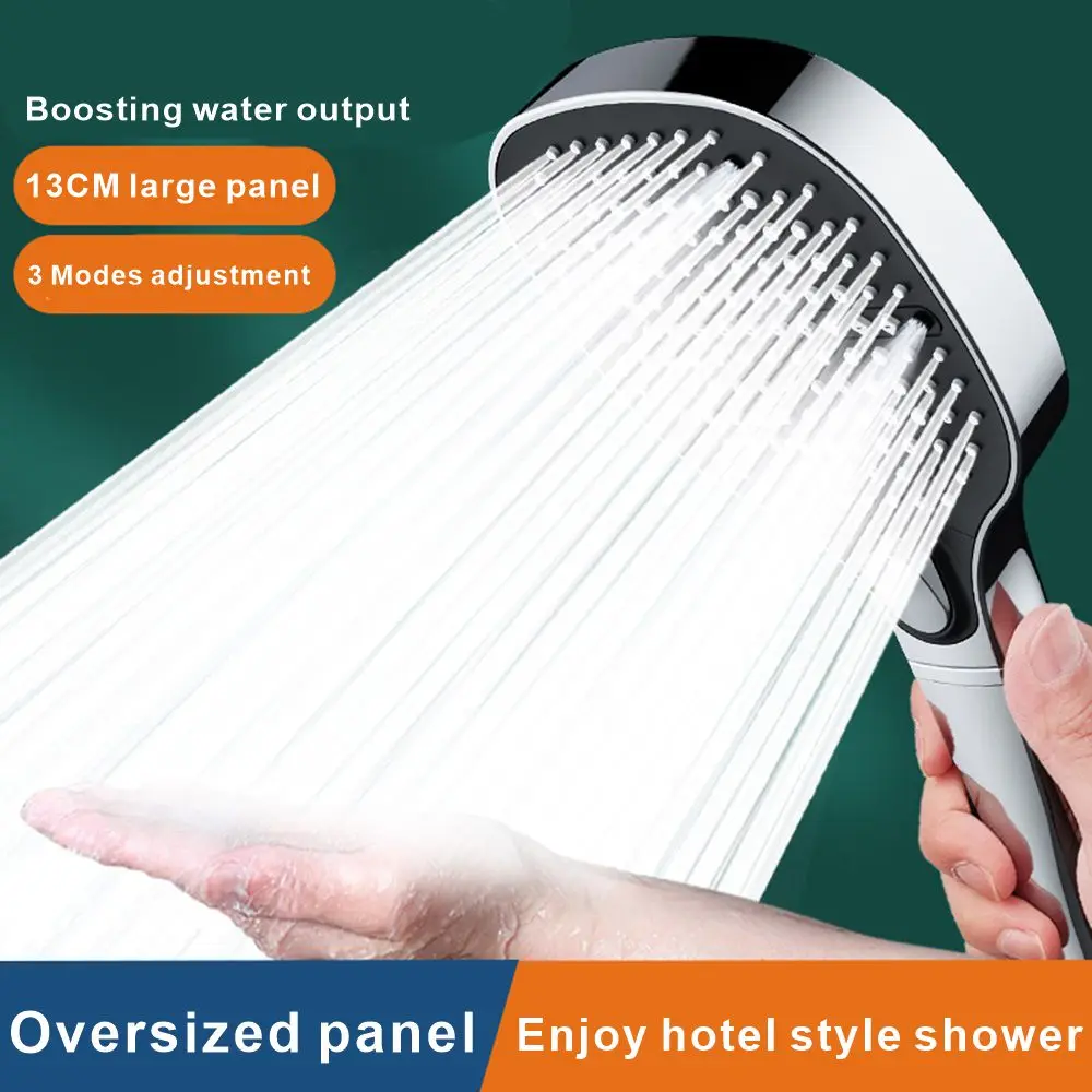 4 Modes Big Shower Head High Pressure Showerhead Portable Filter Rainfall Faucet Tap Bathroom Bath Home Innovative Accessories