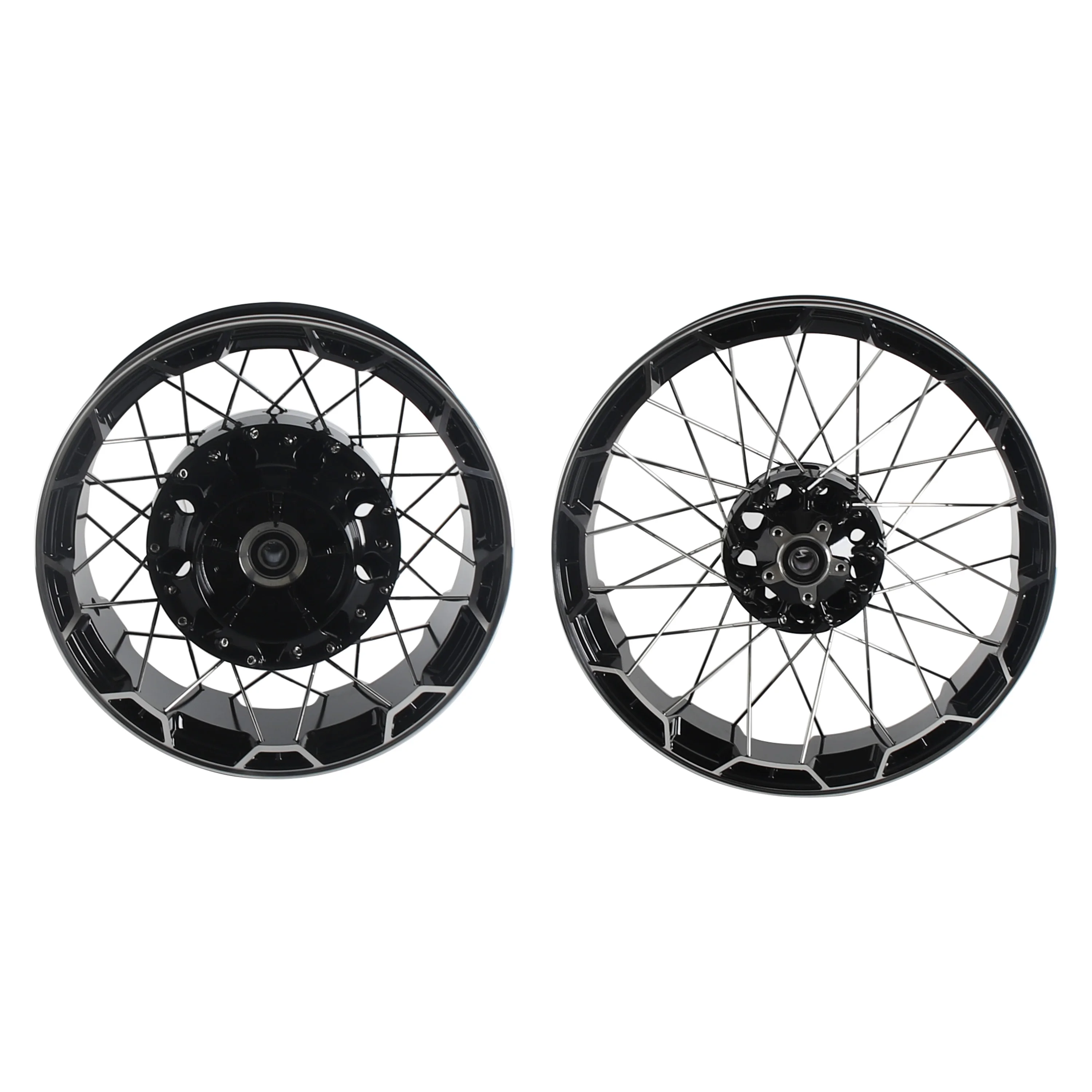 Motorcycle Superior Durability & Strength Front Wheel Rim+Rear Wheel Rim For Harley Touring 2021+