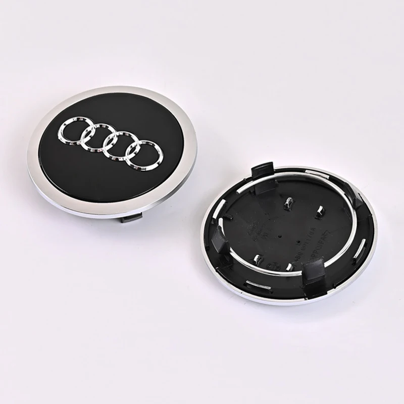 4pcs 60mm 61mm 68mm 69mm 77mm Car Wheel Center Caps For Audi A1 A2 A3 A4 A5 A6 A7 A8 Q2 Q3 Q4 Q5 Q7 S3 S4 S5 S6 S7 S8 RS3 RS5 TT