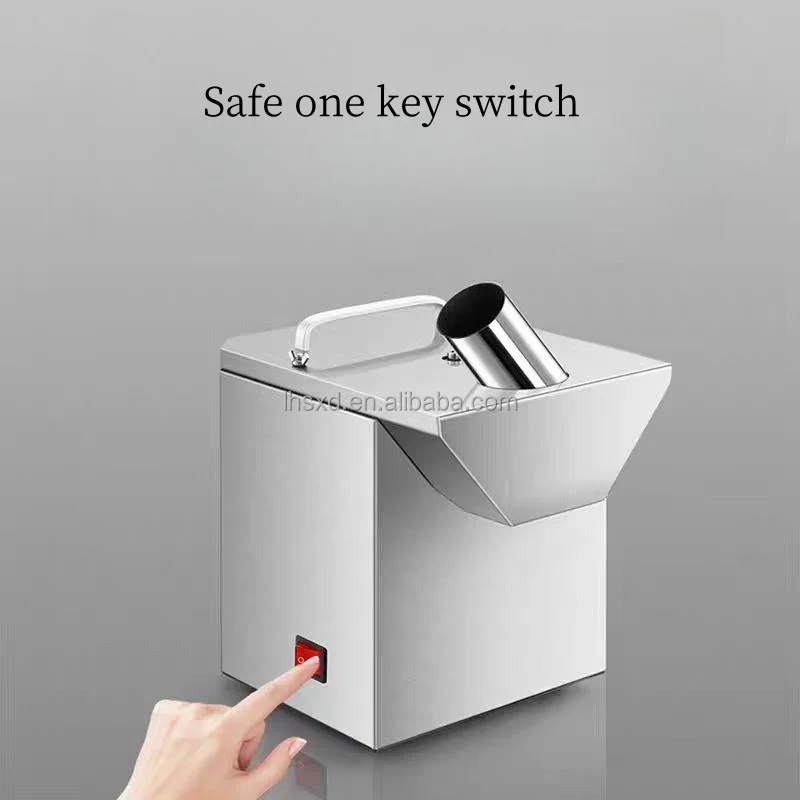 Stainless Steel Small Multifunctional Vegetable Sausage Slicing Machine With Motor 7kg