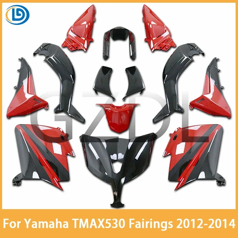 

Motorcycle Fairing Kit ABS Plastic Injection Fairings Bodywork Bodykits for Yamaha TMAX530 T-max 530 Tmax 530 2012 2013 2014