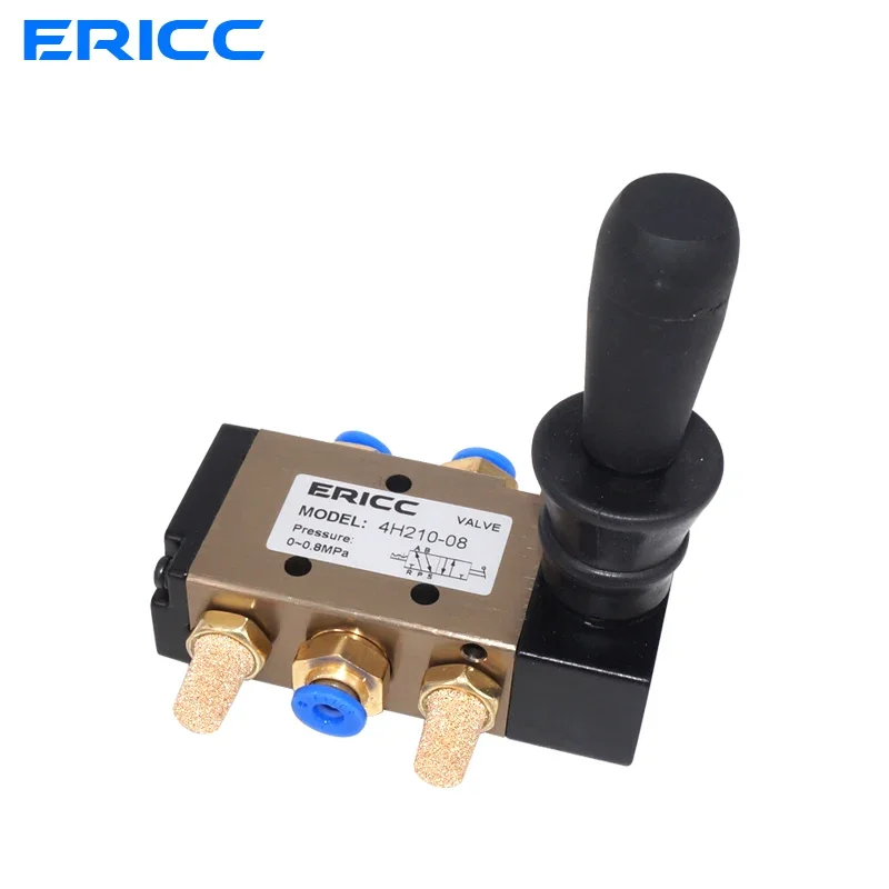 Cylinder pneumatic control switch two position five way reversing valve  4H210-08  manual handle valve 4H310-10 4H410-15