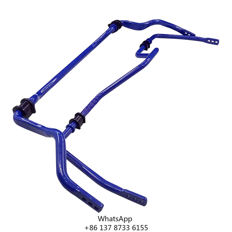 Blue Metal Anti-tipping Bar For PRADO LC120/LC150/for Land Cruiser LC200 Two Pieces High Quality Retrofit Car