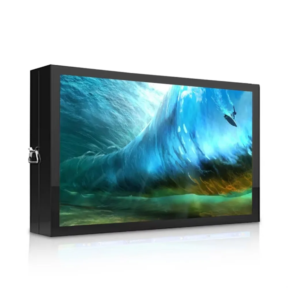 Outdoor 43 inch wall mounted digital signage LCD display for AD media player