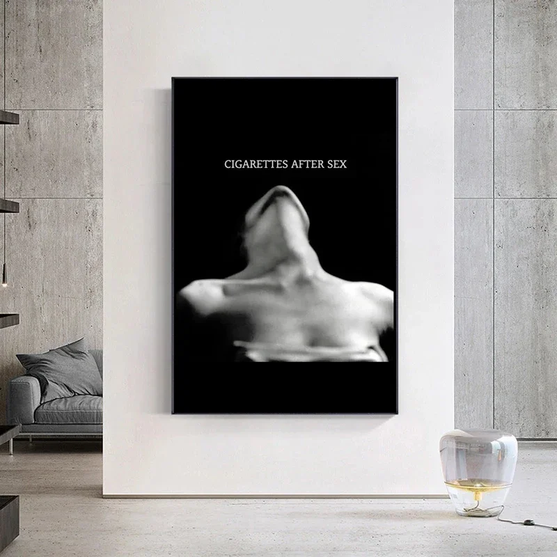 Black Nude Women Poster Cigarettes After Sex Modern Canvas Print Wall Art Picture Living Room Home Decoration Painting Cuadros