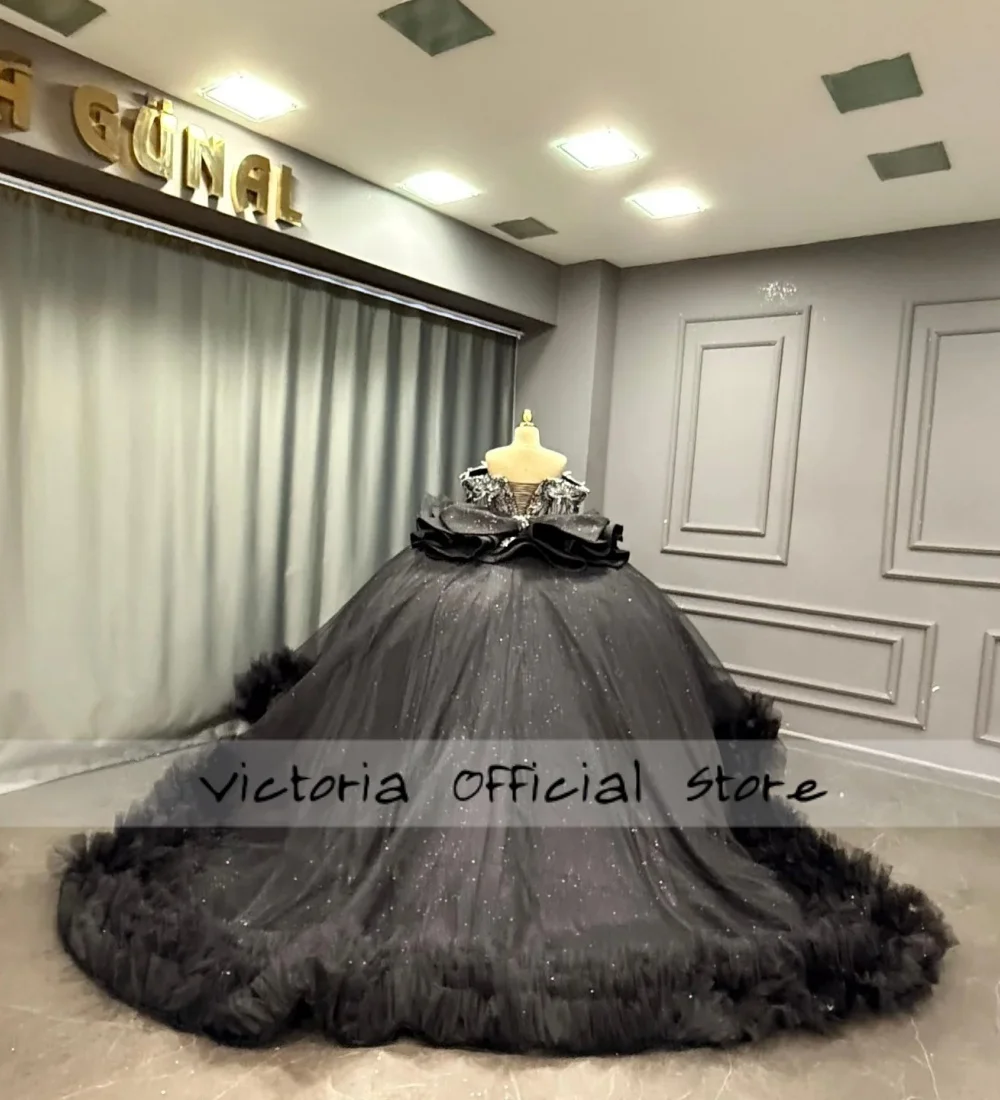 Black Quinceanera D…