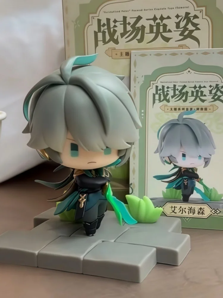 Genshin Impact Sumeru Seria Zręczności na Polu Bitwy Blind Box Alhaitham Kaveh Wanderer Nahida Dekoracja na Biurko Mystery Box Prezent — 2