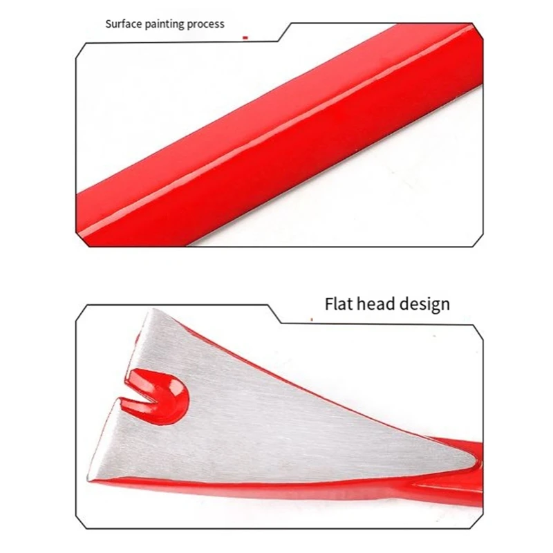 

4-Piece Nail Puller Tool Set, 12in, 1in, 8in - Mini Pry Bar