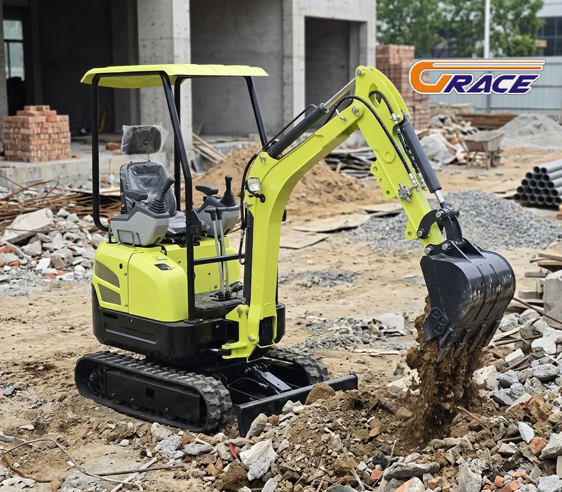 

Customize Cheap Price Mini Excavator 1ton 1.8ton Small Hydraulic Digger Crawler Excavator with Fast Delivery