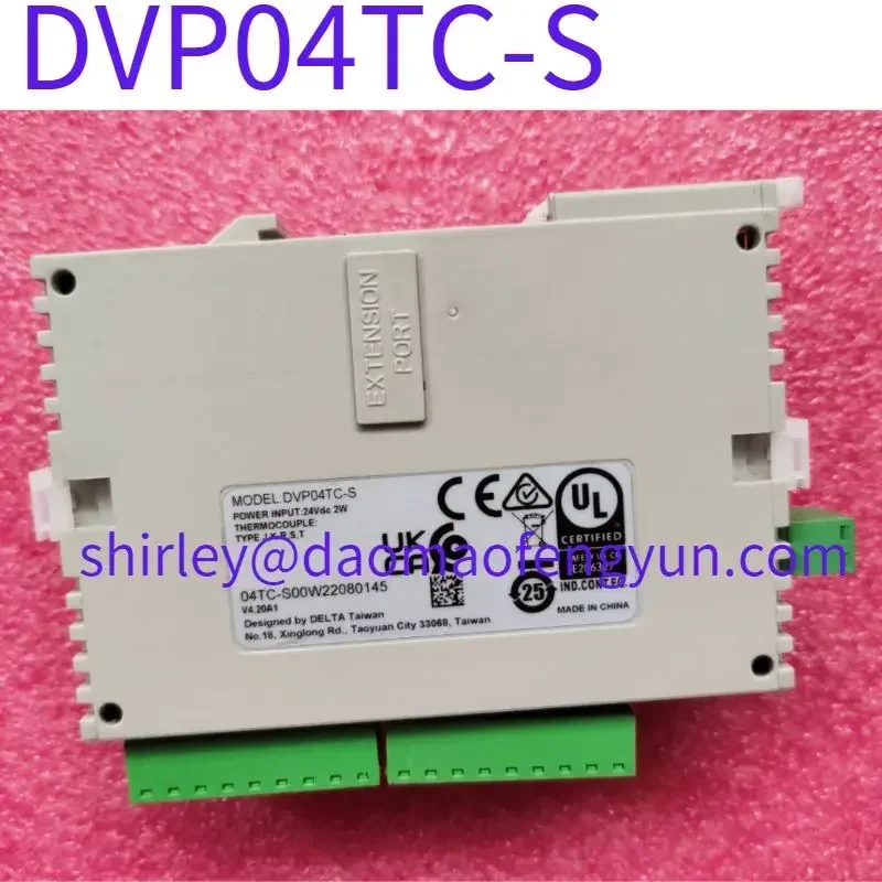 Used PLC module DVP04TC-S