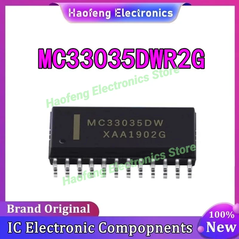

2PCS MC33035DWR2G MC33035DW MC33035 SOP24 IC MCU Chip 100% New Original in stock