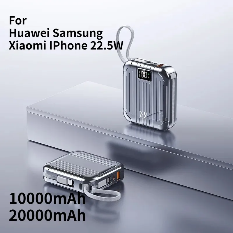 

In Stock 22.5W Power Bank 10000mah 20000mah For Huawei Samsung Xiaomi IPhone Powerbank