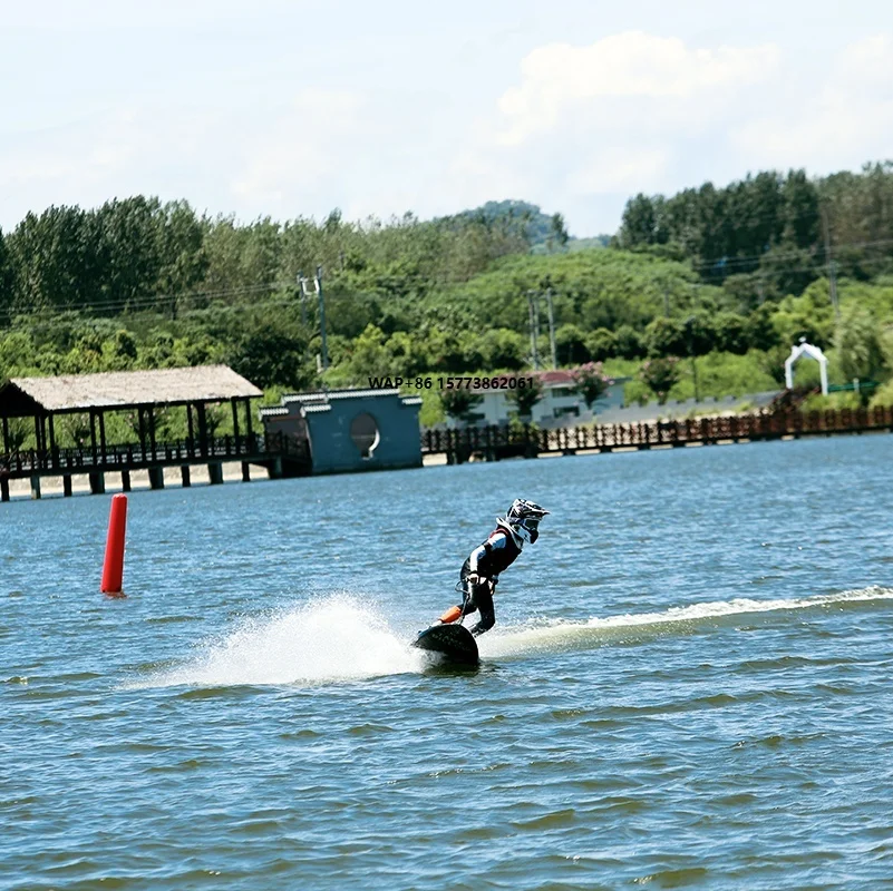 Carbon Fiber Electric Surfboard & Sea Scooter 12KW Motor 60km/h Wireless Control Easy-to-Ride Jet Board for 1 Person