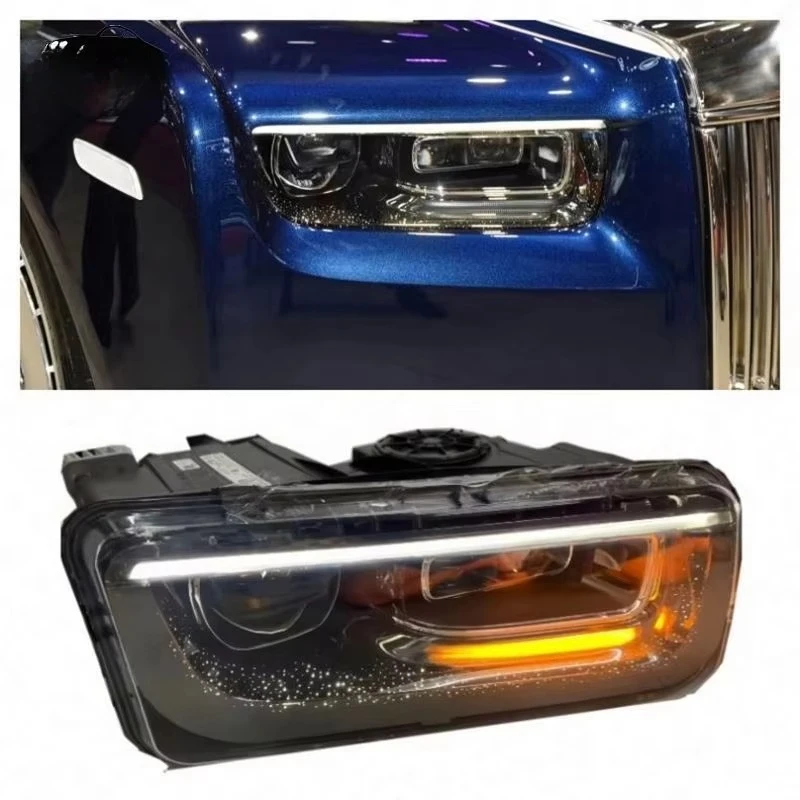 

High Quality Car Headlamps for 2024Rolls-Royce Phantom Original LED Gypsophila Headlights Plug and Play Upgrade Modification