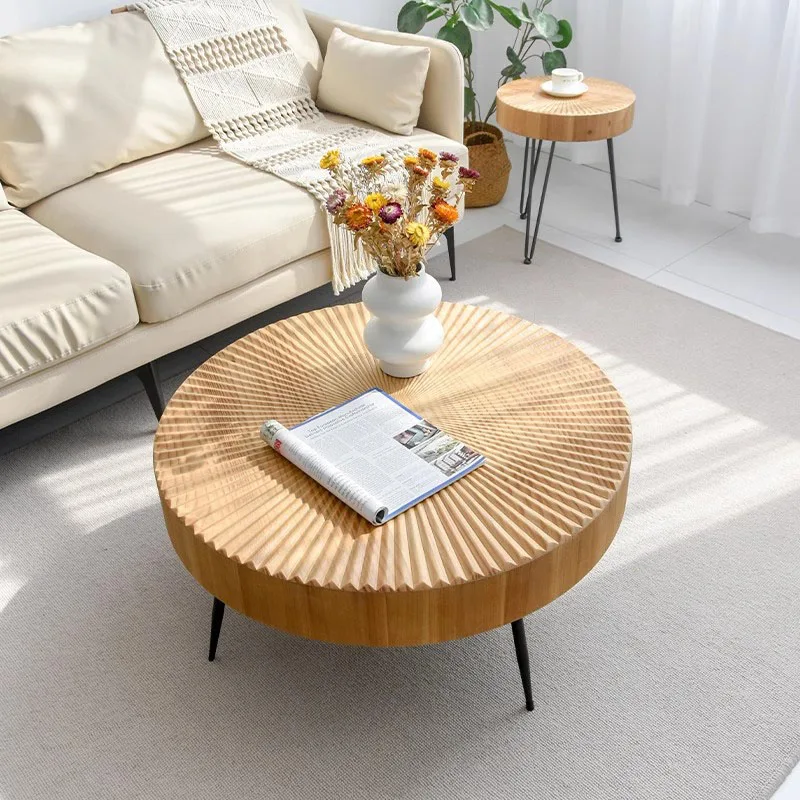 Nordic Unique Coffee Tables Luxury Living Room Round Minimalist Coffee Tables Modern Premium Table Basse Pour Salon Furniture