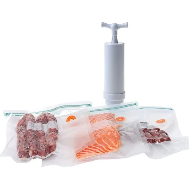 Vacuum Bag Suction Air Pump Food Seal Storage Pouch Compression Pump Tool Manual