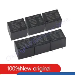5pcs Industrial Electronic Circuit Board DIY Jqc / hf-3ff-5 005 12 012 24 024 VDC - 1zst 1hst Relay for Household Appliances