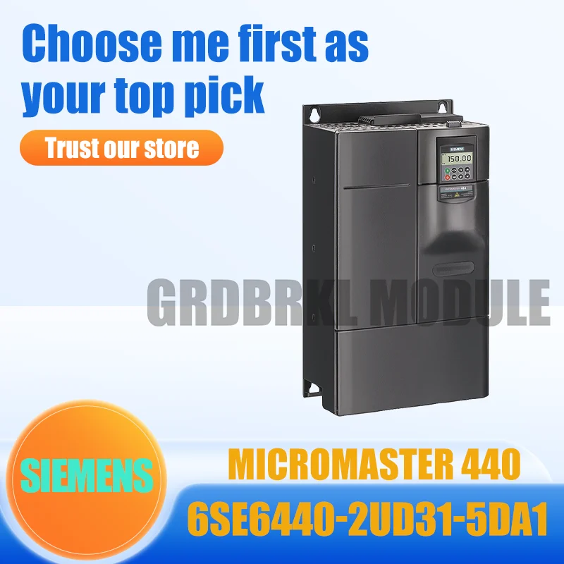 

Новый оригинальный преобразователь частоты SIEMENS 6SE6440-2UD31-5DA1