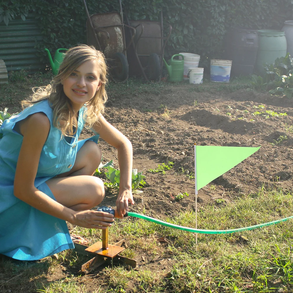 8 قطعة أعلام بمناسبة مشرق الملونة المشهد ساحة الحديقة حديقة الري الكلب التدريب سارية علم مسح الاستخدام في الهواء الطلق #1