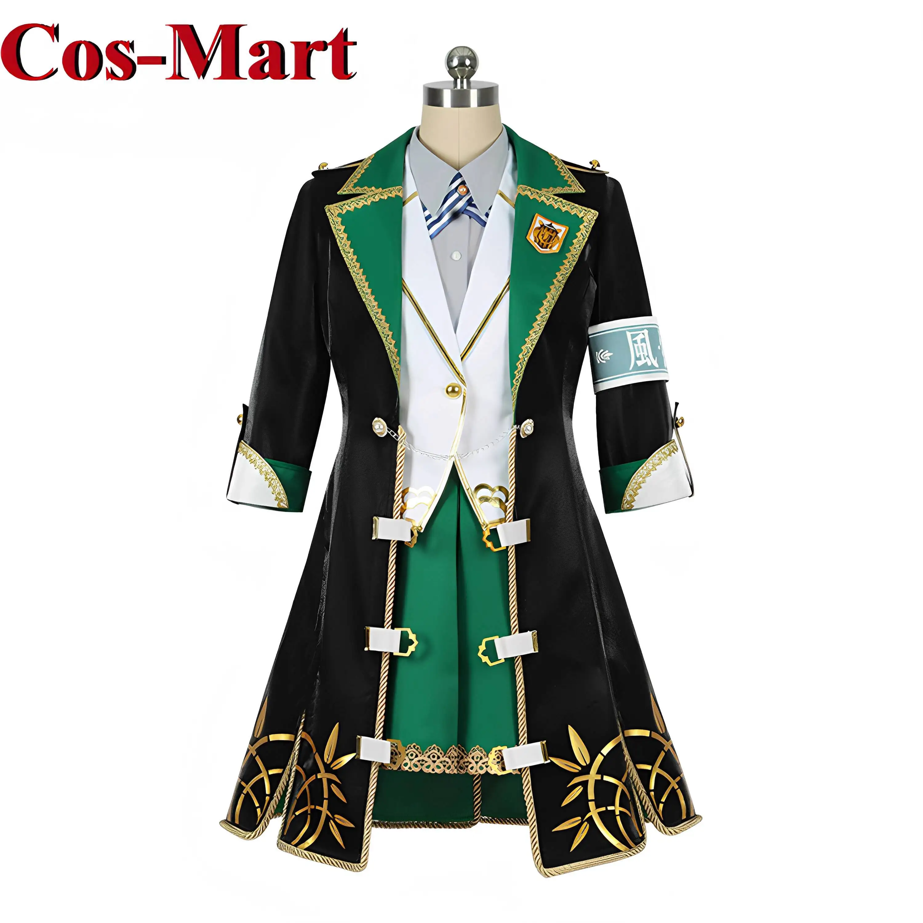 Jockey fille Cosplay Costume Qingzhu souvenirs noir fer grande Ambition Cosplay tenue ensemble pour hommes et femmes