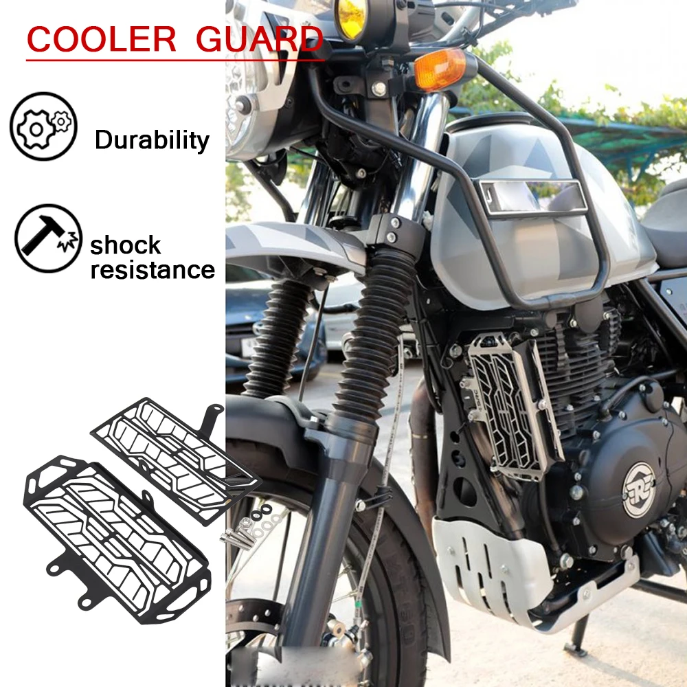 

NEW Motorcycle For Royal Enfield Fit Himalayan Radiator Cover Oil Cooler Guard Protective Guards 2016-2021 2020 2019 2018 2017