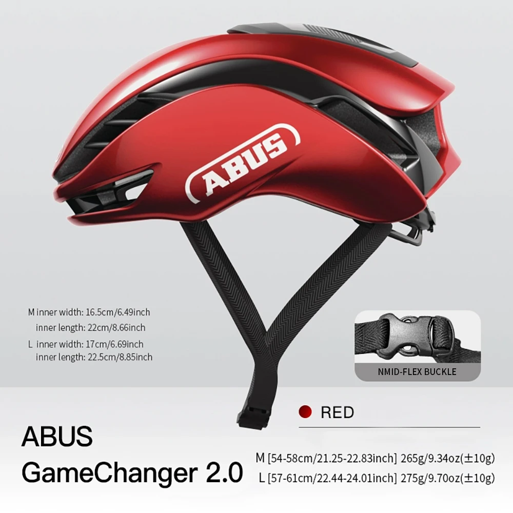 Duitse ABUS Gamechanger fietshelm Tour De France versie racefiets aerodynamische helm fietsuitrusting
